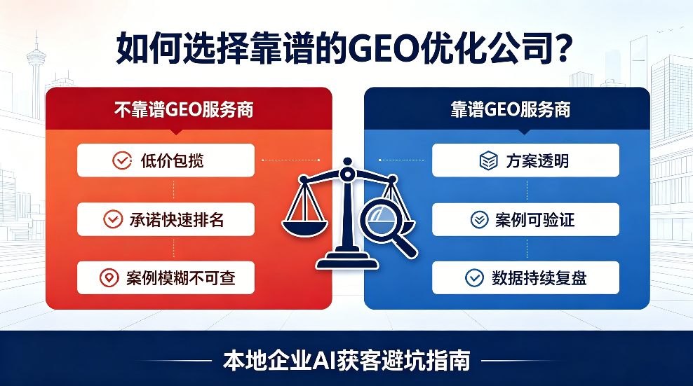 鸡西如何选择靠谱的GEO优化公司？本地企业AI获客避坑指南